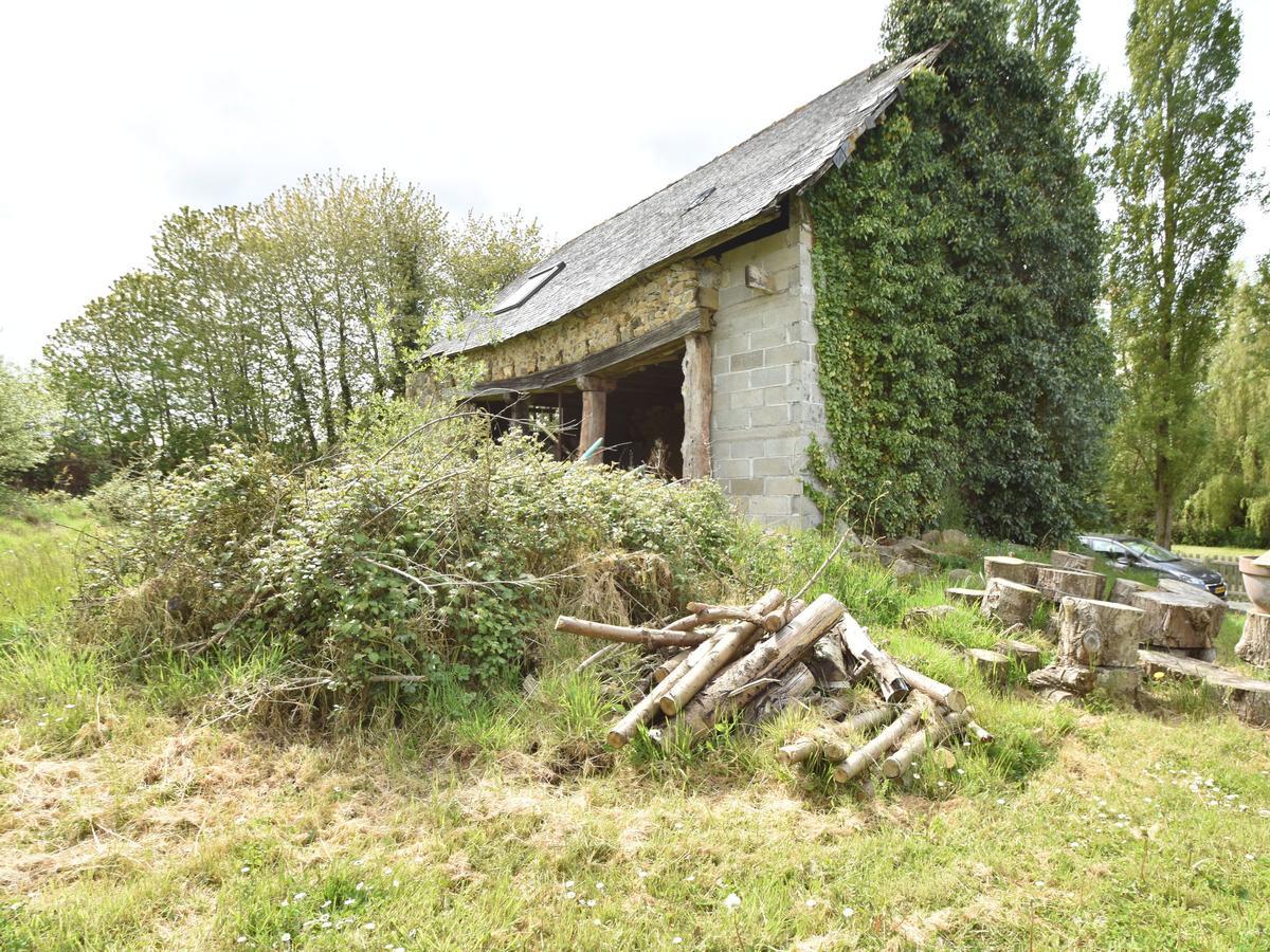 Villa Breton Stone House In Saint Gilles Les Bois Exterior foto